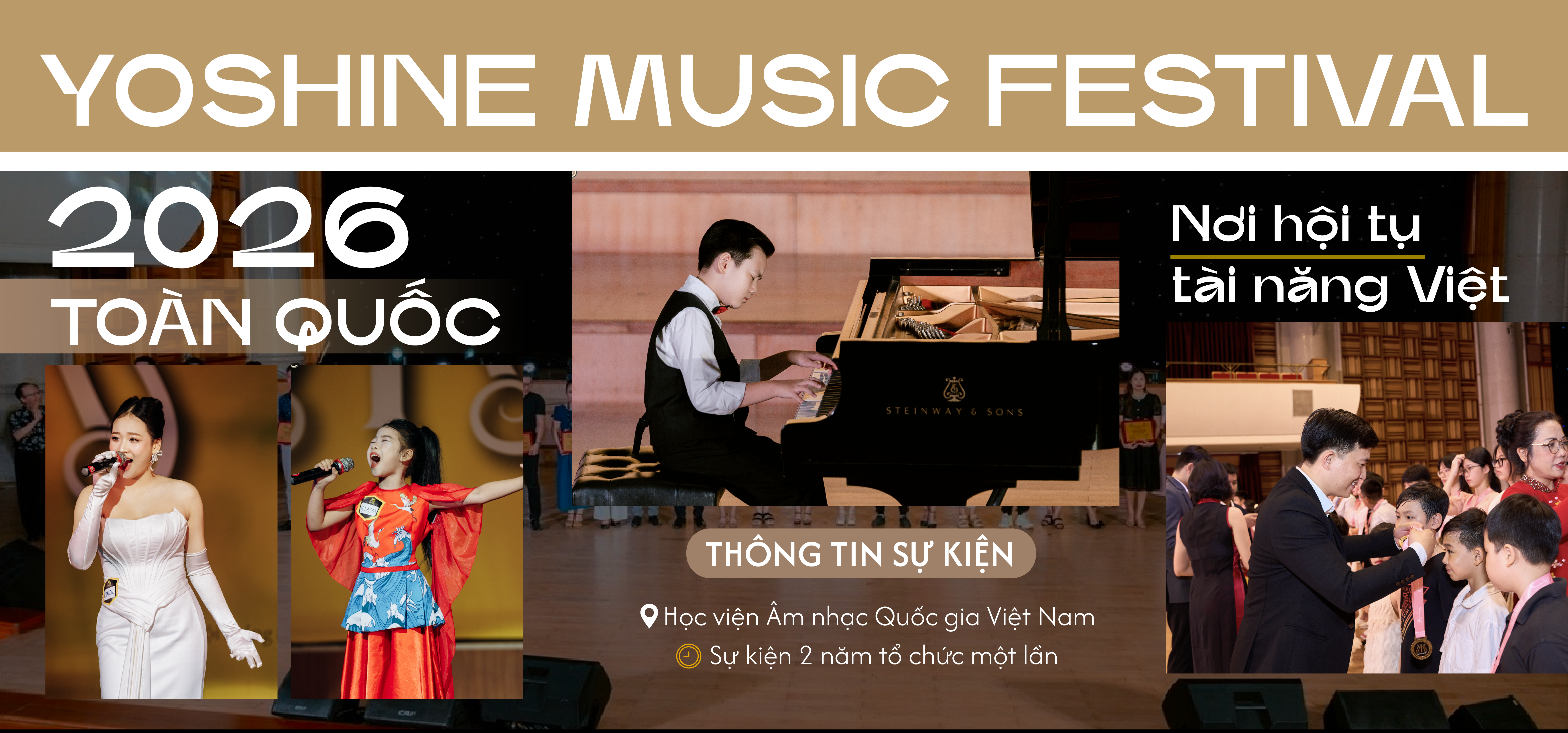 Thông tin cuộc thi Yoshine Music Festival 2026